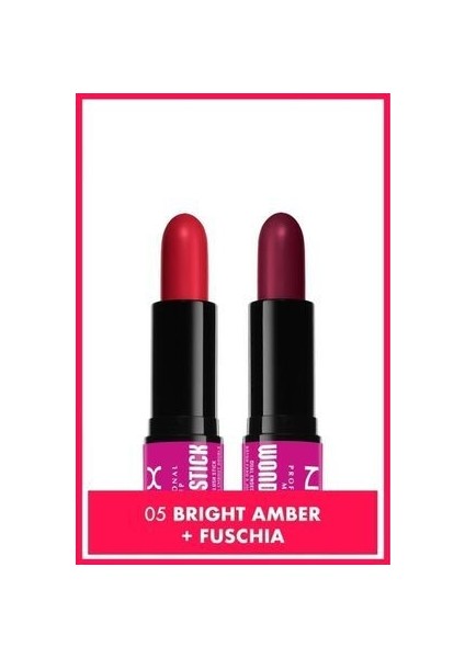 Wonder Stick Çift Taraflı Krem Allık Stick - Bright Amber And Fuschia fiyatları