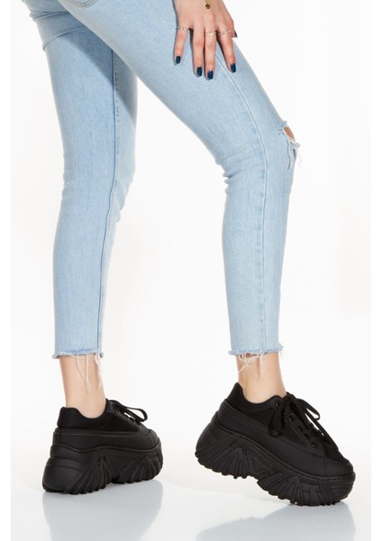 Gümüş Taş Detaylı Rahat Yüksek Taban Paraşüt Günlük Kadın Beyaz Sneaker Spor Ayakkabı modelleri