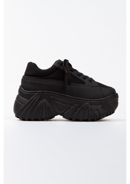 Gümüş Taş Detaylı Rahat Yüksek Taban Paraşüt Günlük Kadın Beyaz Sneaker Spor Ayakkabı indirimleri