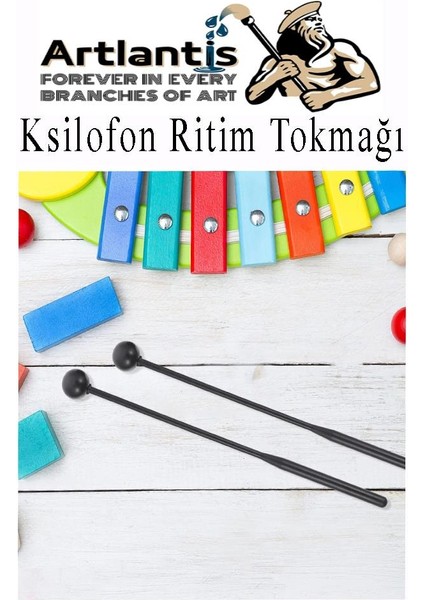 Ksilofon Tokmağı 1 Çift Yeşil 1 Paket Ritim Çubuğu Plastik fiyatları