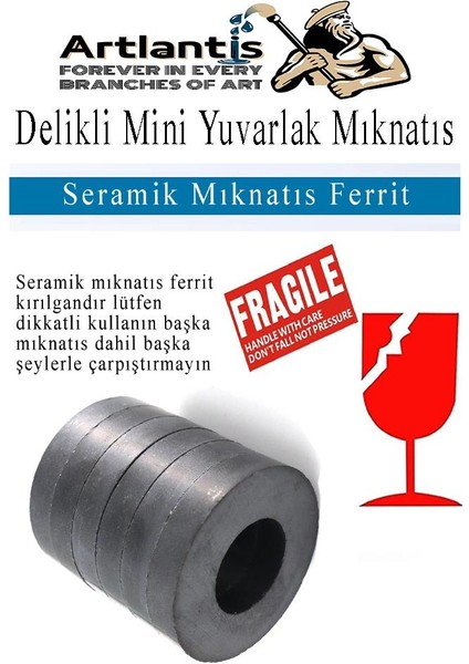 Yuvarlak Delikli Mıknatıs Mini 25 Adet 15X3 mm Mini Mıknatıs Seramik Kömür Mıknatıs Nişan Düğün Sünnet Çok Amaçlı Süsleme Mıknatıs modelleri