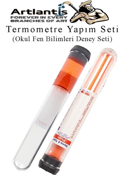 Termometre Deney Seti 1 Paket Termometre Yapım Seti Okul Fen Bilimleri Deney Seti Termo Metre fiyatları