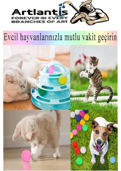 Renkli Pinpon Topu 10 Adet Masa Tenis Topu Evcil Hayvan Kedi Oyuncağı Okul Sınıf Etkinlik Deney Topu modelleri