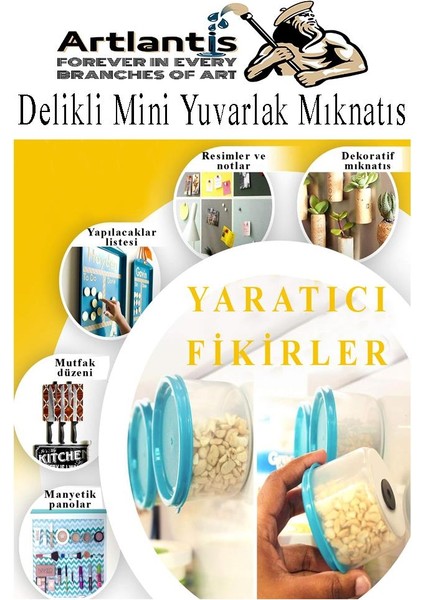 Yuvarlak Delikli Mıknatıs Mini 50 Adet 15X3 mm Mini Mıknatıs Seramik Kömür Mıknatıs Nişan Düğün Sünnet Çok Amaçlı Süsleme Mıknatıs indirimleri