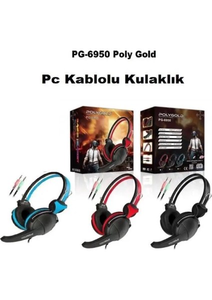 Pg -6950 Miktrofonlu Oyuncu Kulaklığı modelleri