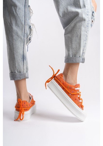 Siyah Parlak Şerit Detaylı Yumuşak Tekstil Rahat Günlük Sneaker Kadın Spor Yürüyüş Ayakkabısı modelleri