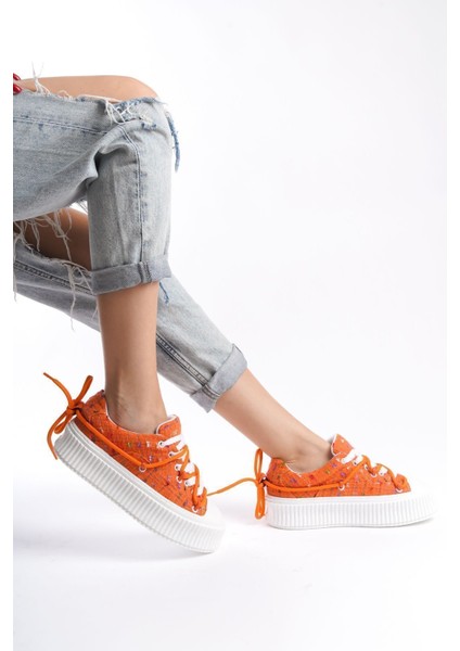 Siyah Parlak Şerit Detaylı Yumuşak Tekstil Rahat Günlük Sneaker Kadın Spor Yürüyüş Ayakkabısı fırsatları