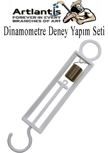 Dinamometre Deney Yapım Seti 1 Adet Deney Proje Tasarım Için Dinomometre Modeli Deney Malzemesi Okul Sınıf