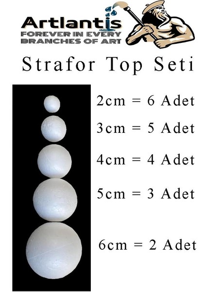 Güneş Sistemi Maketi Için Strofor Köpük Top 20 Adet Yuvarlak Strafor Top Küre Okul Deney Köpük Toplar