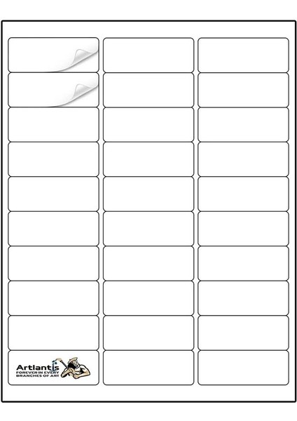 A4 Hazır Etiket 105X42.7 mm 10 Sayfa 1 Paket 14 Lü Kendinden Yapışkanlı Fotokopi Lazer Inkjet Kağıdı Yazıcılar Için Uyumlu fırsatları