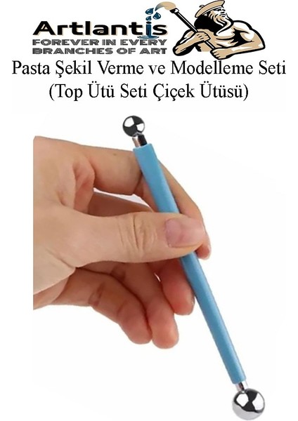 Top Uçlu Pasta Şekil Verme ve Modelleme Seti 4 Lü 1 Paket Top Ütü Çiçek Ütüsü Şeker Hamuru Şekillendirme Pasta Fondan fiyatları