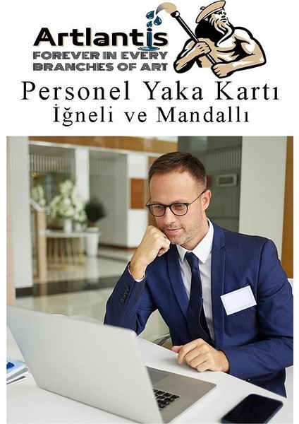 Personel Şeffaf Yaka Kartı Iğneli ve Mandallı 1 Adet Pvc Yaka Kartlığı Kimlik Korumalı Büro Ofis Okul fırsatları