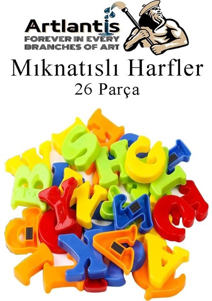 Mıknatıslı Harfler 26 Parça 1 Paket Bubu Manyetik Harfler Okul Öncesi Eğitim Harfleri Öğrenme