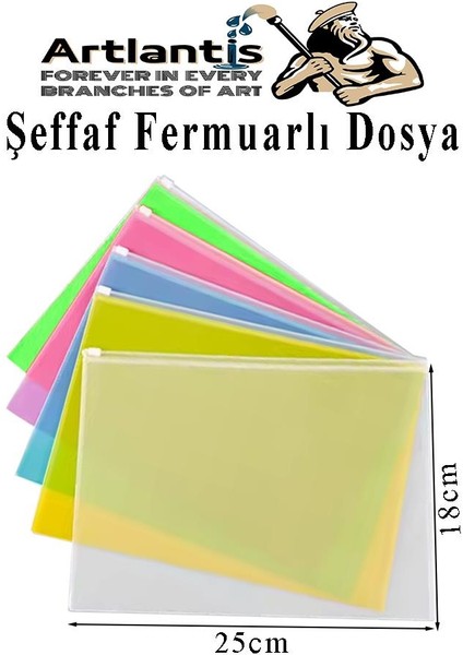 A5 Şeffaf Fermuarlı Dosya 5 Renk 1 Paket Pvc Fermuarlı Evrak Dosyası 18X25CM Çıtçıtlı Belge Evrak Dosyası Ofis Büro Okul fiyatları