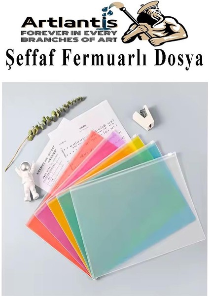 A5 Şeffaf Fermuarlı Dosya 5 Renk 1 Paket Pvc Fermuarlı Evrak Dosyası 18X25CM Çıtçıtlı Belge Evrak Dosyası Ofis Büro Okul modelleri