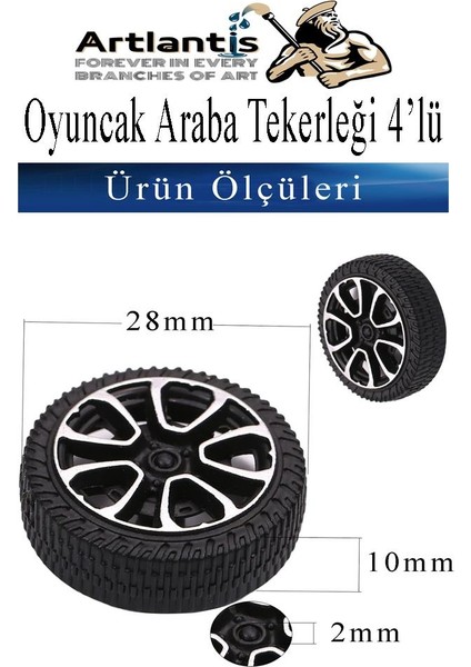 Oyuncak Araba Yapım Seti 1 Paket Plastik Tekerlek Deney Için 2 Adet Metal Şaft Proje Deney Seti Dc Motor Çark Dişli Okul