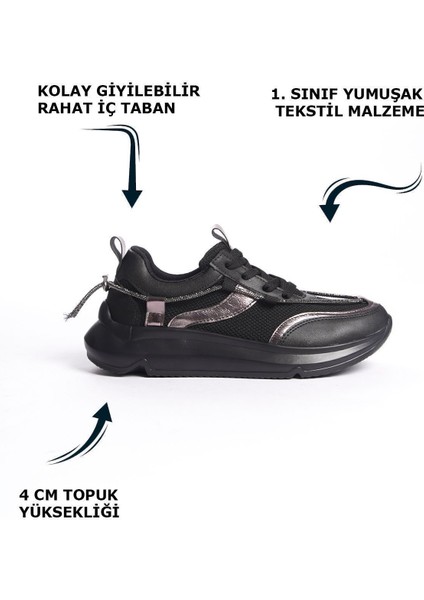 Beyaz Gri Bağcıklı Yüksek Topuk Günlük Sneaker Spor Ayakkabı fiyatları