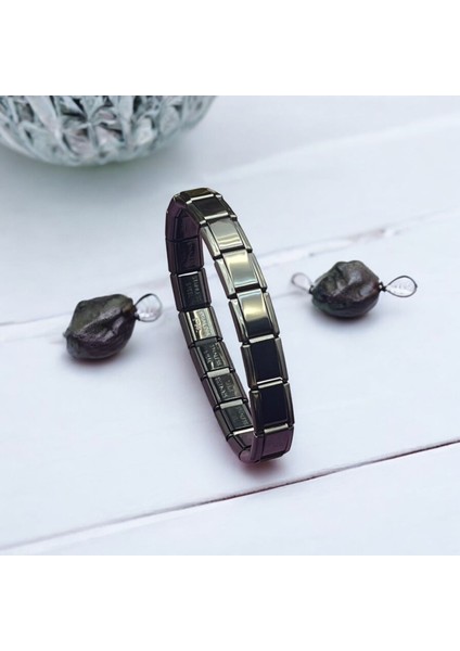 Italyan Charm Çelik Bileklik