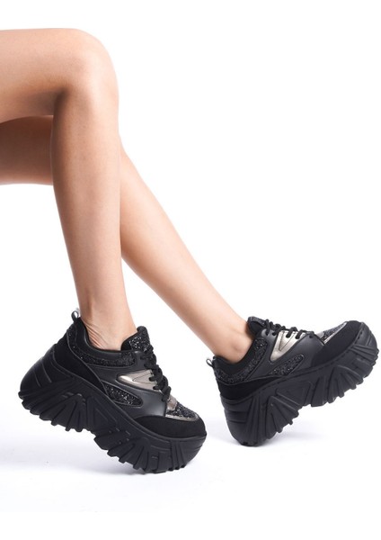 Gri Fileli Geliştirilmiş Comfort Taban Bağcıklı Günlük Kadın Sneaker Spor Ayakkabı modelleri