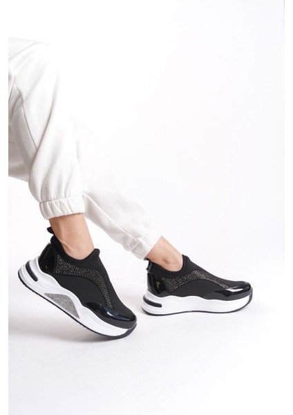 Ten Nude Parlak Bağcıklı Yumuşak Tekstil Rahat Günlük Sneaker Kadın Spor Yürüyüş Ayakkabısı modelleri