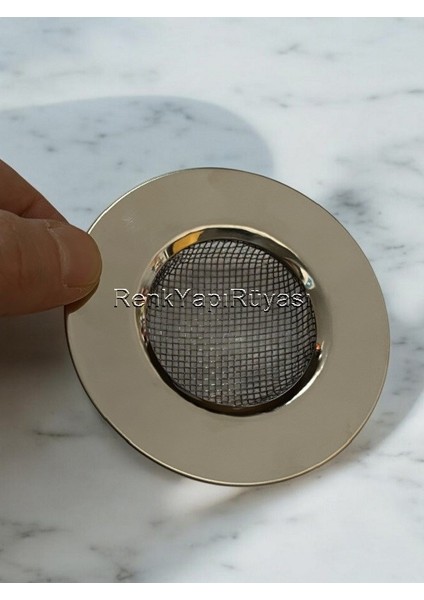 Paslanmaz Çelik Mutfak Lavabo Süzgeci, Tıkanmayı Önleyici Drenej Tıpası, 7,5 cm