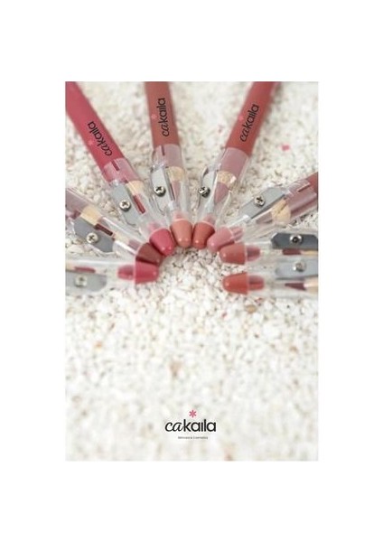 Kalın Dudak Kalemi Mat 12 Li Kalemtraşlı Waterproof Lipliner modelleri