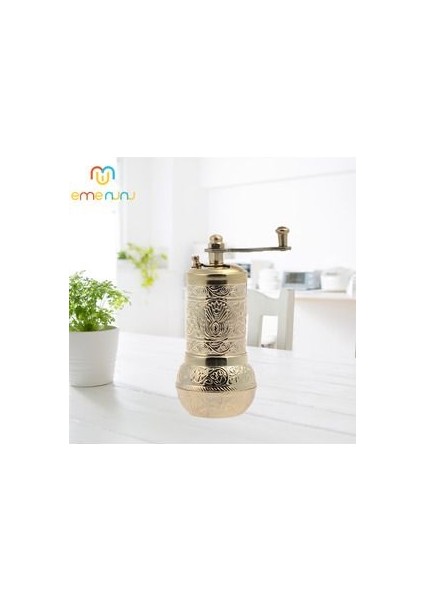 Zamak Karabiber Değirmeni - Toplu Sarı Metal