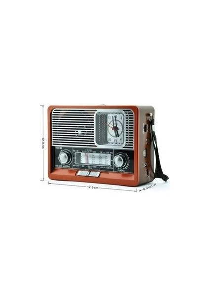 Bluetooth Hoparlör Şarjlı Müzik Çalar USB Sd Kart Fm Fener Nostaljik Radyo fiyatları