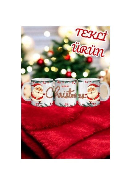 Yılbaşı Klasik Christma Kupa Bardak Mug