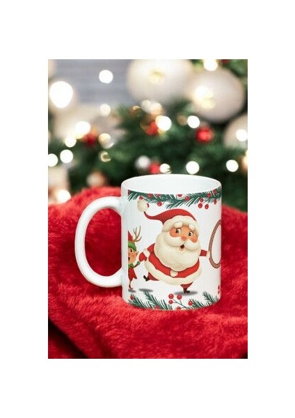 Yılbaşı Klasik Christma Kupa Bardak Mug