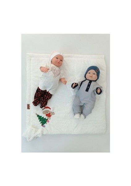 Yeni Yıl Özel Kışlık Bebek Battaniyesi & Kundağı Çam Ağacı /ayıcık Işleme Hediyelik Hastane Çıkışı fırsatları