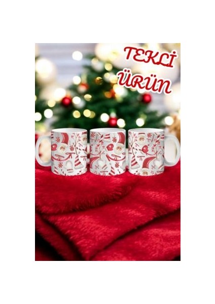 Yılbaşı Klasik Noel Baba Kupa Bardak Mug