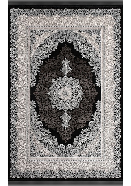 Nil NB05A Yumuşak Dokulu Viskon Iplik ile Üretilen 120 Tarak Sık Dokuma Modern Ipek Halı