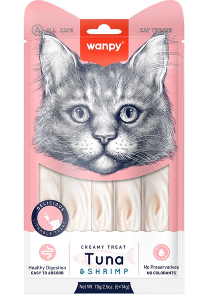 Ton Balığı&karides Sıvı Kedi Ödül Maması 5X14GR - 6 Paket fiyatları