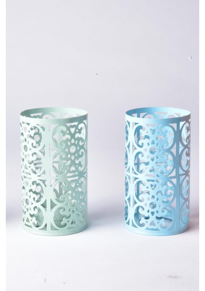 Seta Mumluk Metal Oriental Desen Büyük Mıx 7713 cm