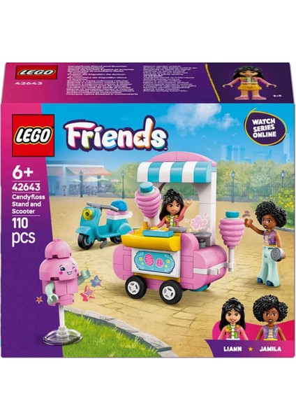 LEGO Friends Pamuk Şeker Standı ve Scooter 42643 indirimleri