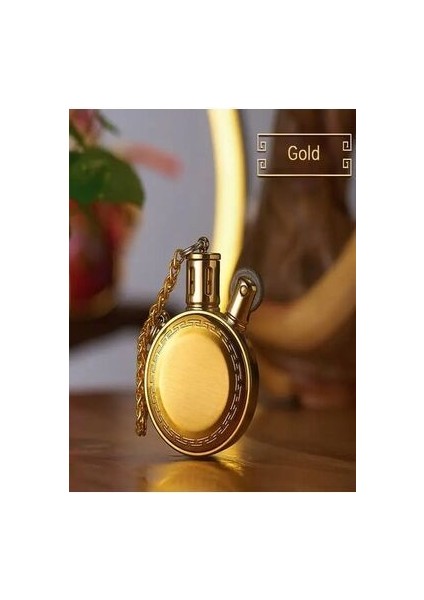 Kişiye Özel Isimli Takım Logolu Eskitme Gold Köstekli Çakmak