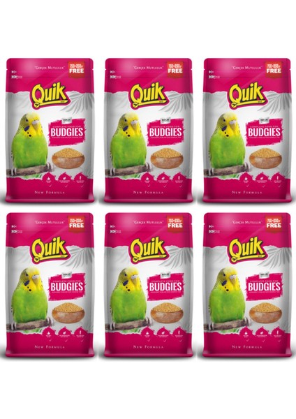 Muhabbet Kuşu Yemi 1kg - 6 Paket