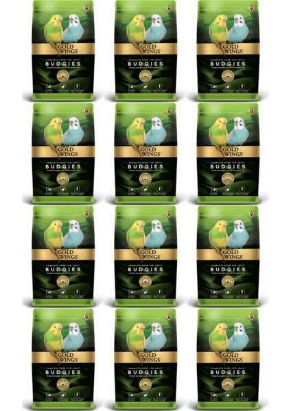 Premium Muhabbet Kuşu Yemi 1kg - 12 Paket