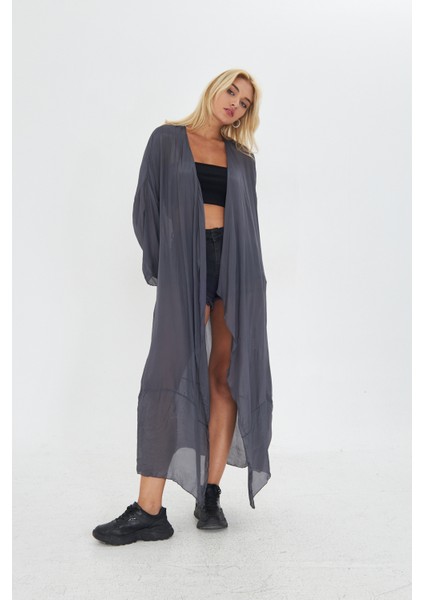 Antrasit Ultra Soft Uzun I Kimono