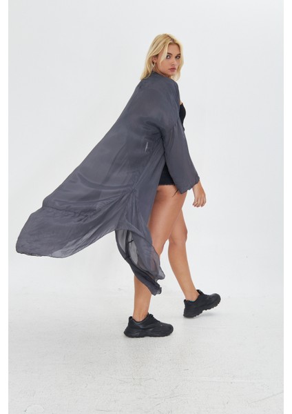 Antrasit Ultra Soft Uzun I Kimono