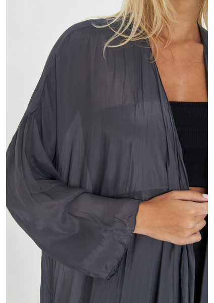 Antrasit Ultra Soft Uzun I Kimono