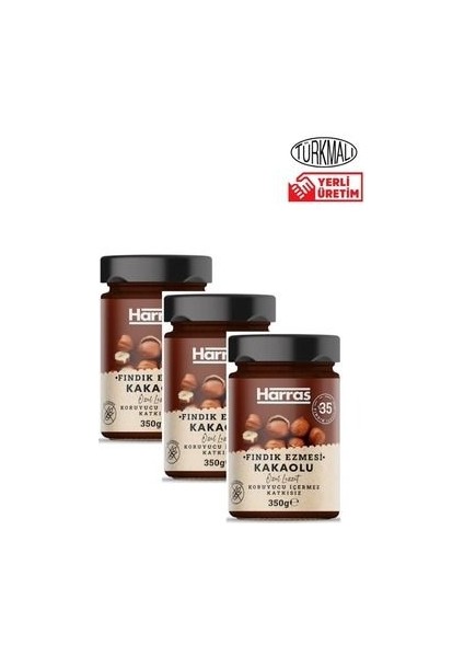 Kakaolu Fındık Ezmesi 350 Grx3 Adet