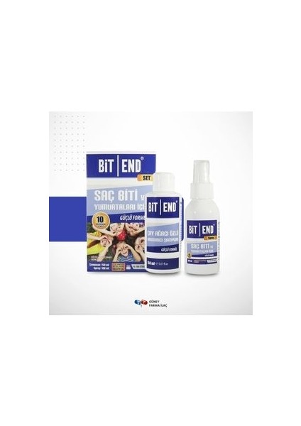 Bitend Saç Biti Set