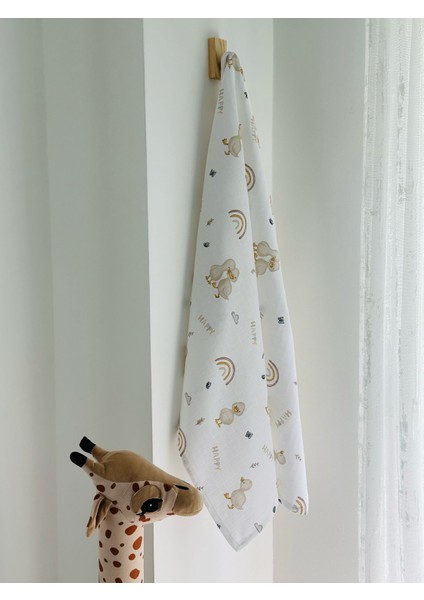 Pamuk Müslin Bebek Battaniyesi Müslın Örtü 80 x 90 Cm fırsatları