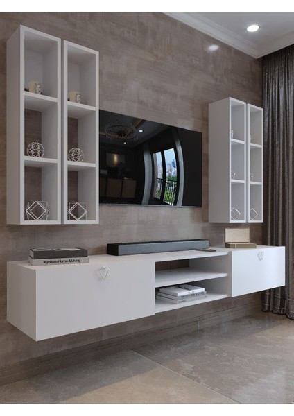 Festival Mdf Duvara Monte Tv Ünitesi MDF-S13001-1