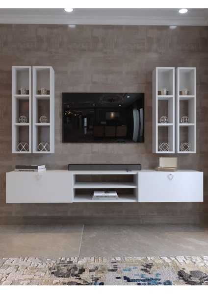 Festival Mdf Duvara Monte Tv Ünitesi MDF-S13001-1