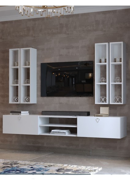 Festival Mdf Duvara Monte Tv Ünitesi MDF-S13001-1