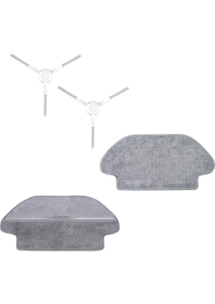 Xiaomi Mop Pro (STYTJ02YM) Robot Süpürge Uyumlu 4'lü Yedek Parça Seti