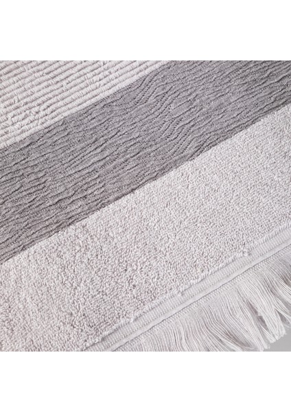 Borla Gri Banyo Havlusu 90X150